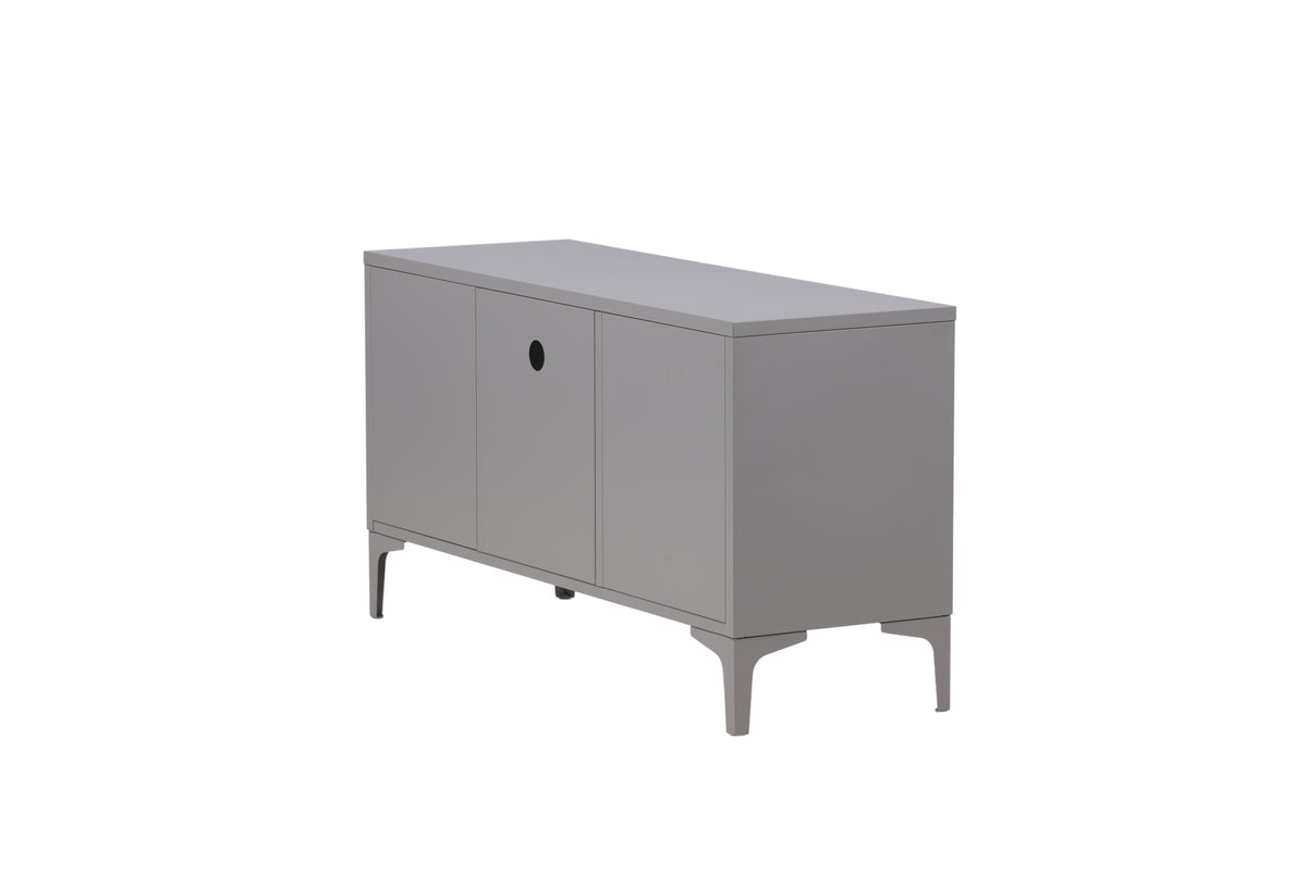 Piring tv-bänk, ljusgrå