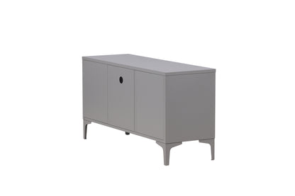 Piring tv-bänk, ljusgrå