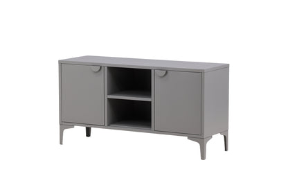 Piring tv-bänk, ljusgrå