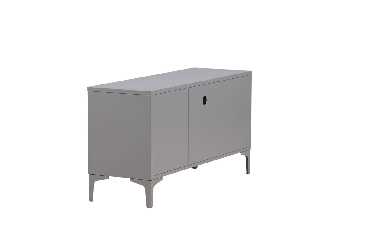 Piring tv-bänk, ljusgrå