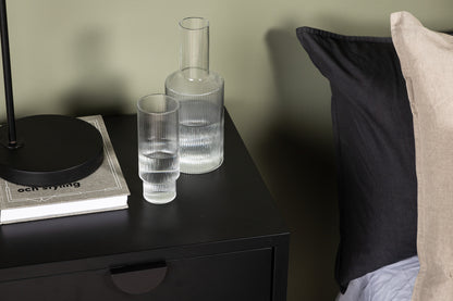 Piring byrå, svart 60x45x40