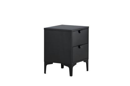 Piring byrå, svart 60x45x40