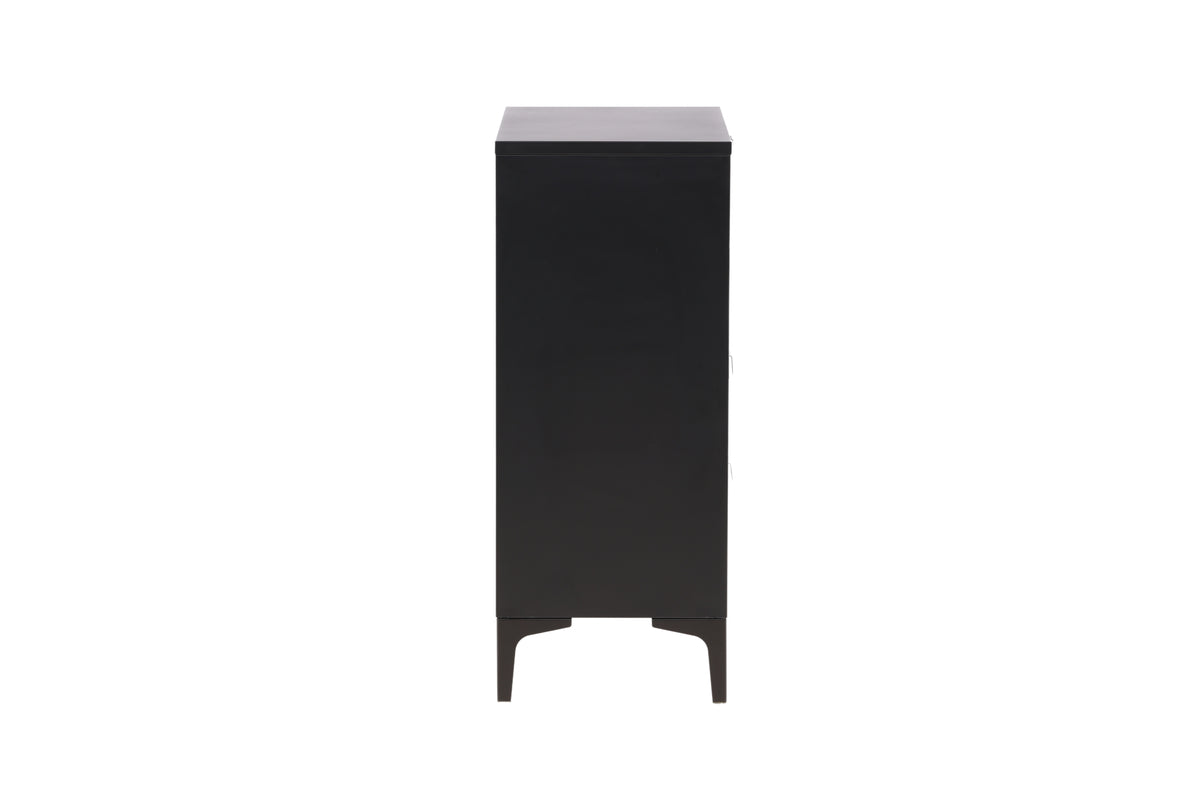 Piring byrå, svart 98x78x40