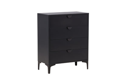 Piring byrå, svart 98x78x40