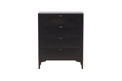 Piring byrå, svart 98x78x40