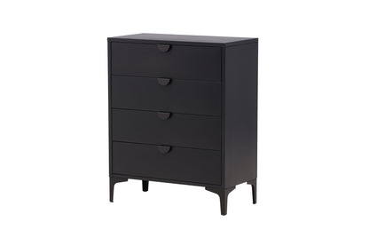 Piring byrå, svart 98x78x40