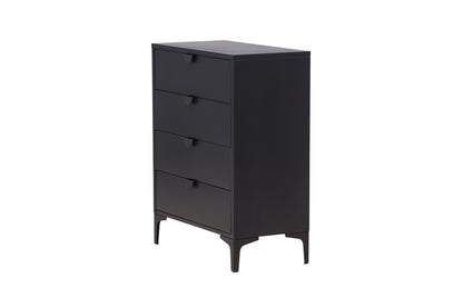 Piring byrå, svart 98x78x40