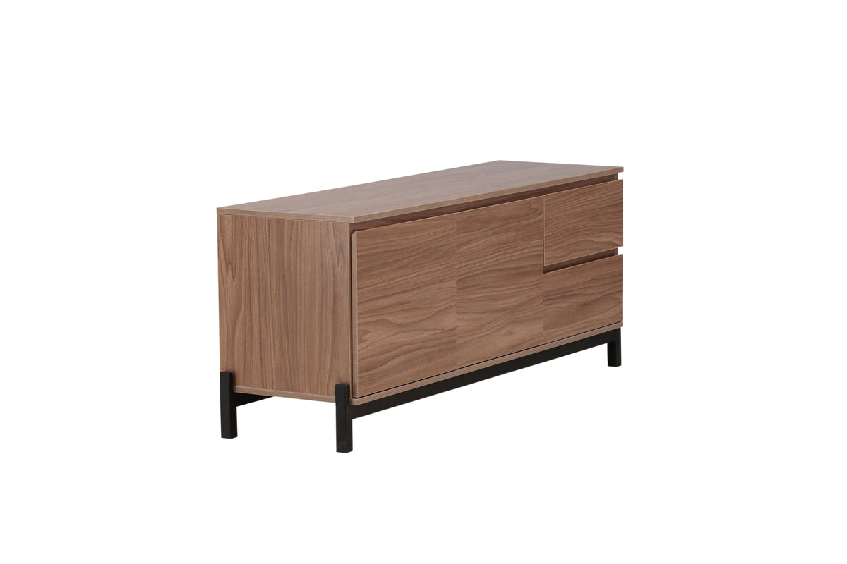 Corpus byrå/tv-bänk, valnöt