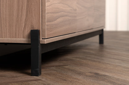 Corpus byrå/tv-bänk, valnöt