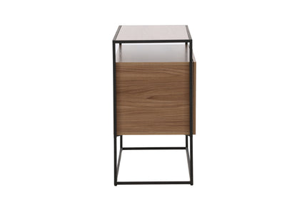 Kingsport skåp, valnöt 120x80x45