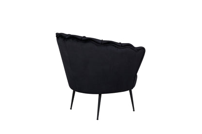 Calais fåtölj, svart