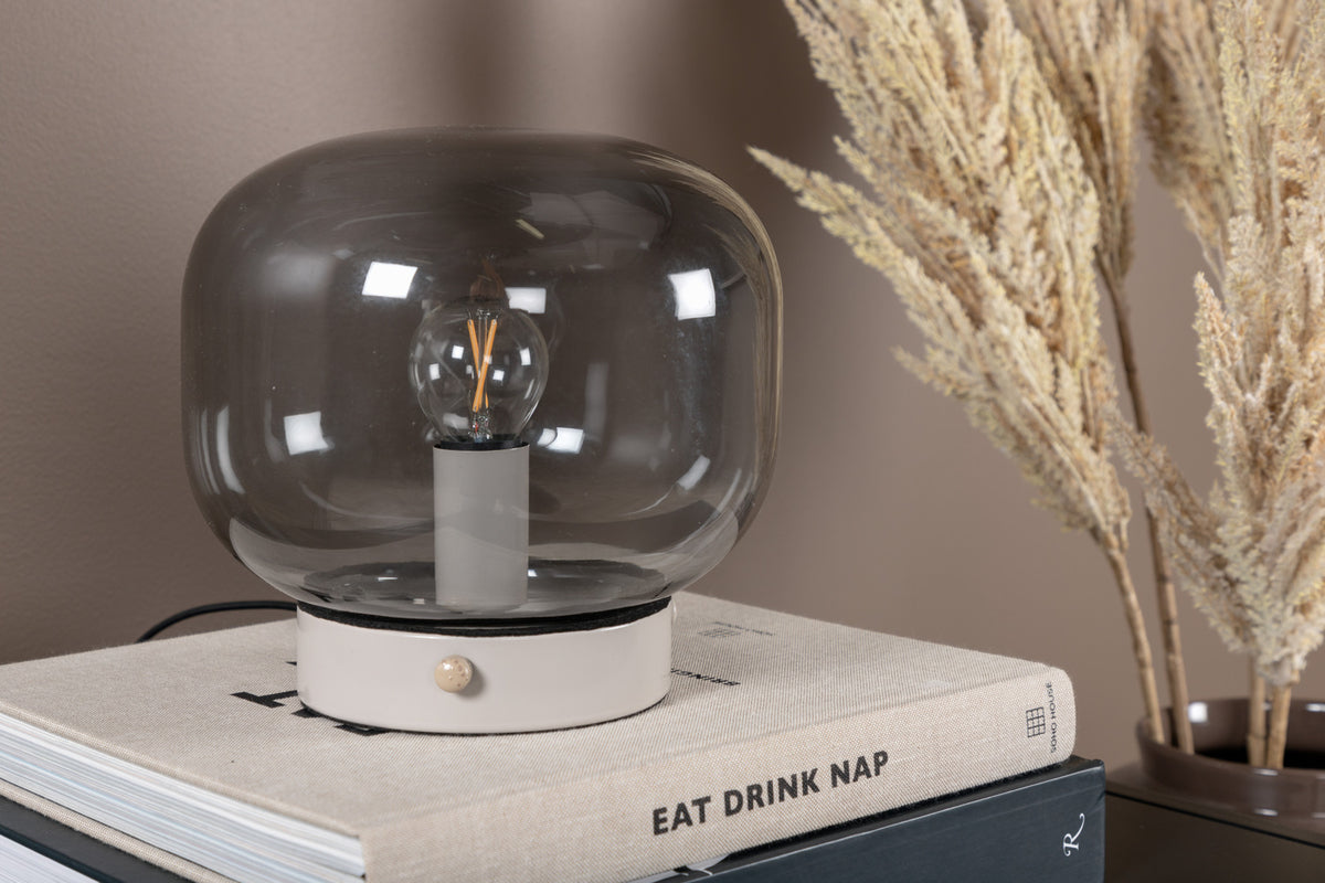 Bollonelie bordslampa, beige
