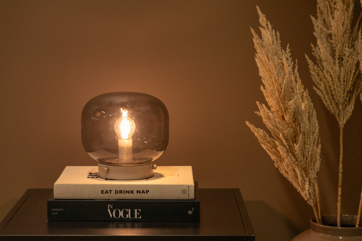Bollonelie bordslampa, beige