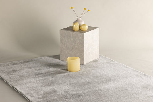 Blanca matta 230 x 160, ljusgrå