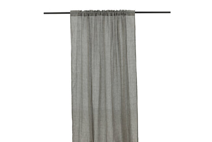 Elena gardiner 135x290, mörkgrå