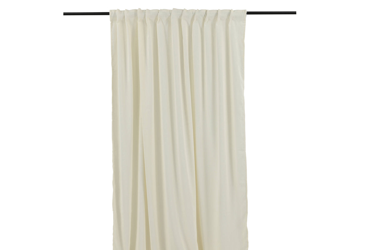 Elma gardiner 140x290, off-white (manchesterkänsla)