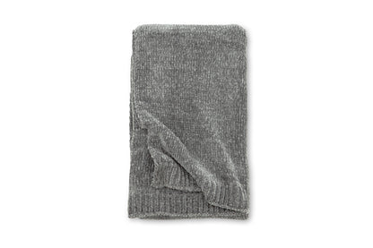 Ally pläd 170 x 130 cm, mörkgrå