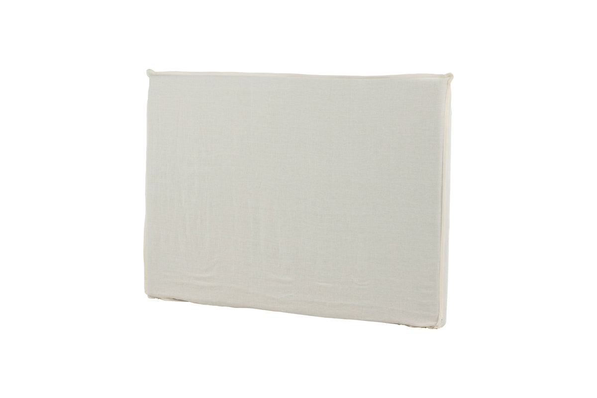 Signe sänggavelöverdrag i linne 180 x 140, off-white