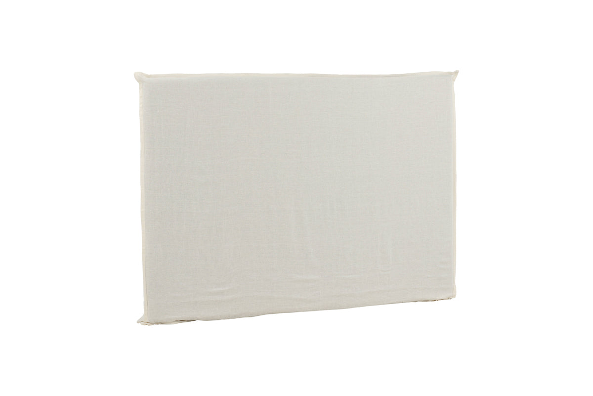 Signe sänggavelöverdrag i linne 180 x 140, off-white