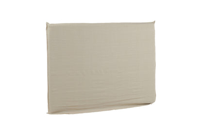Signe sänggavelöverdrag i linne 180 x 140 cm, beige