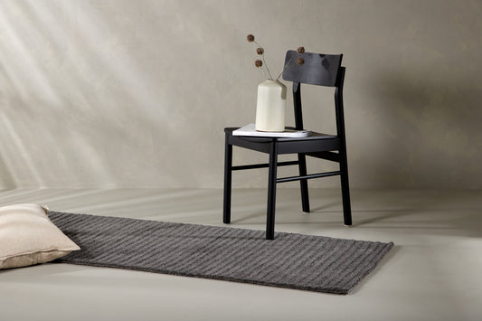 Milton matta 200 x 70, mörkgrå