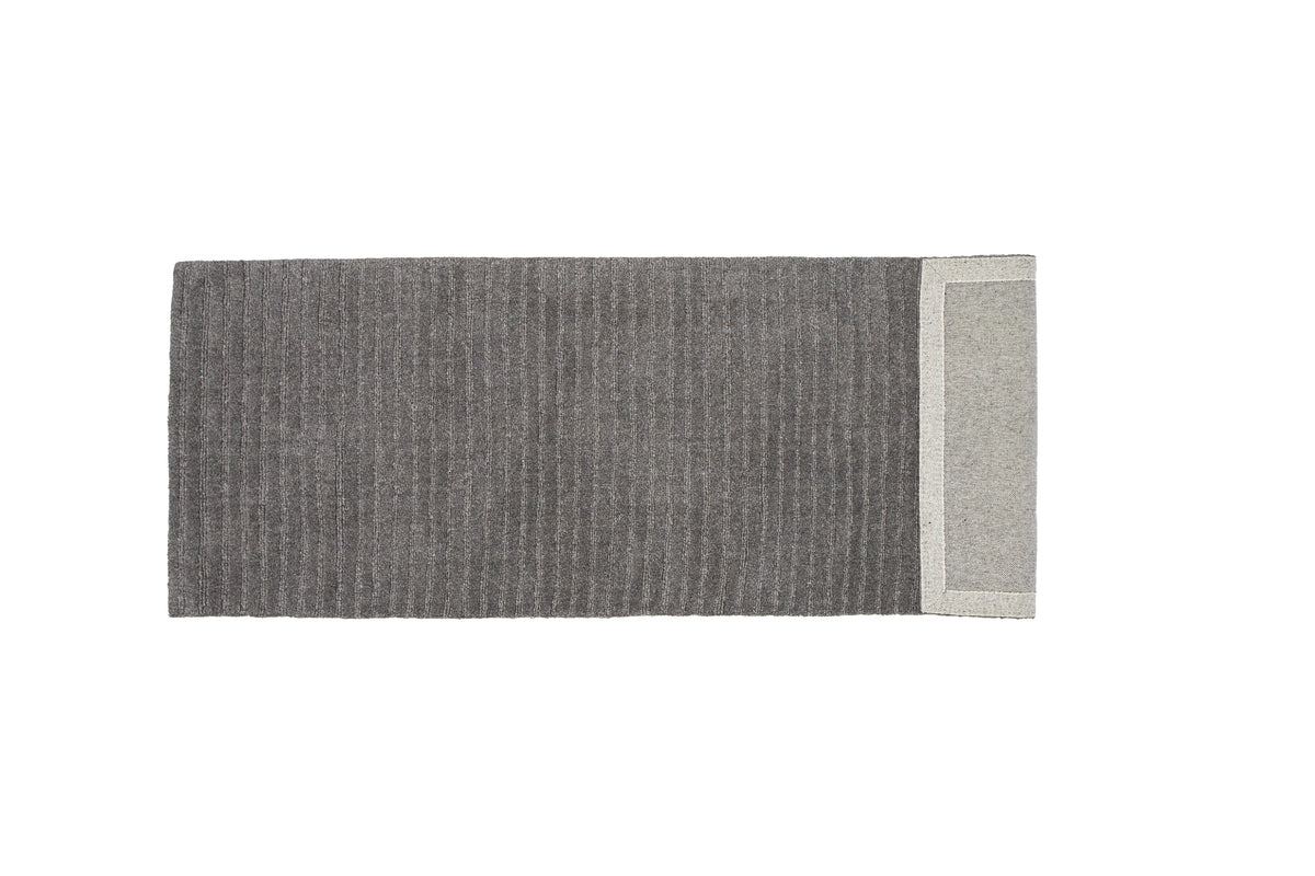Milton matta 200 x 70, mörkgrå