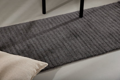 Milton matta 200 x 70, mörkgrå