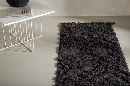 Hilma matta 200 x 70, mörkgrå