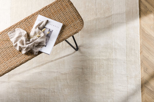 Boston matta 230 x 160, vit