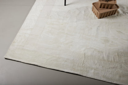 Boston matta 240 x 240, vit