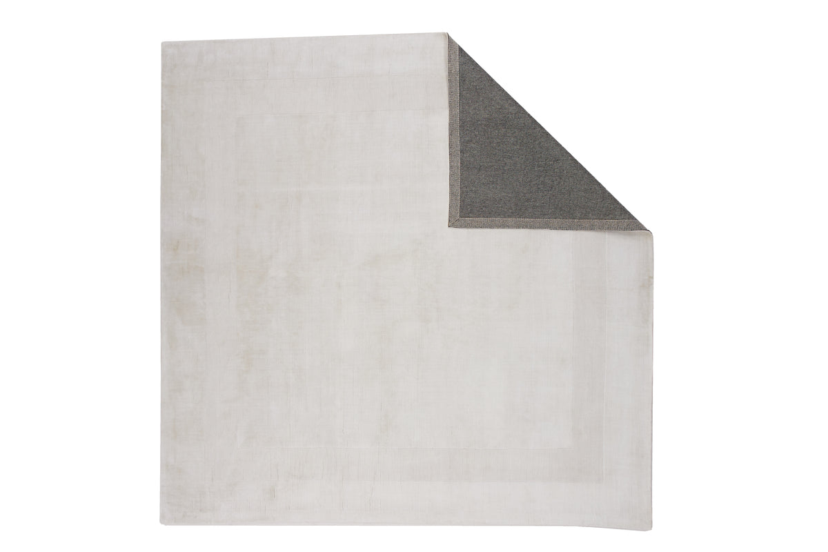 Boston matta 240 x 240, vit