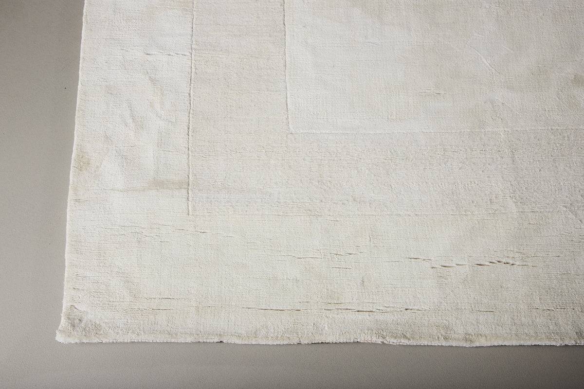 Boston matta 240 x 240, vit