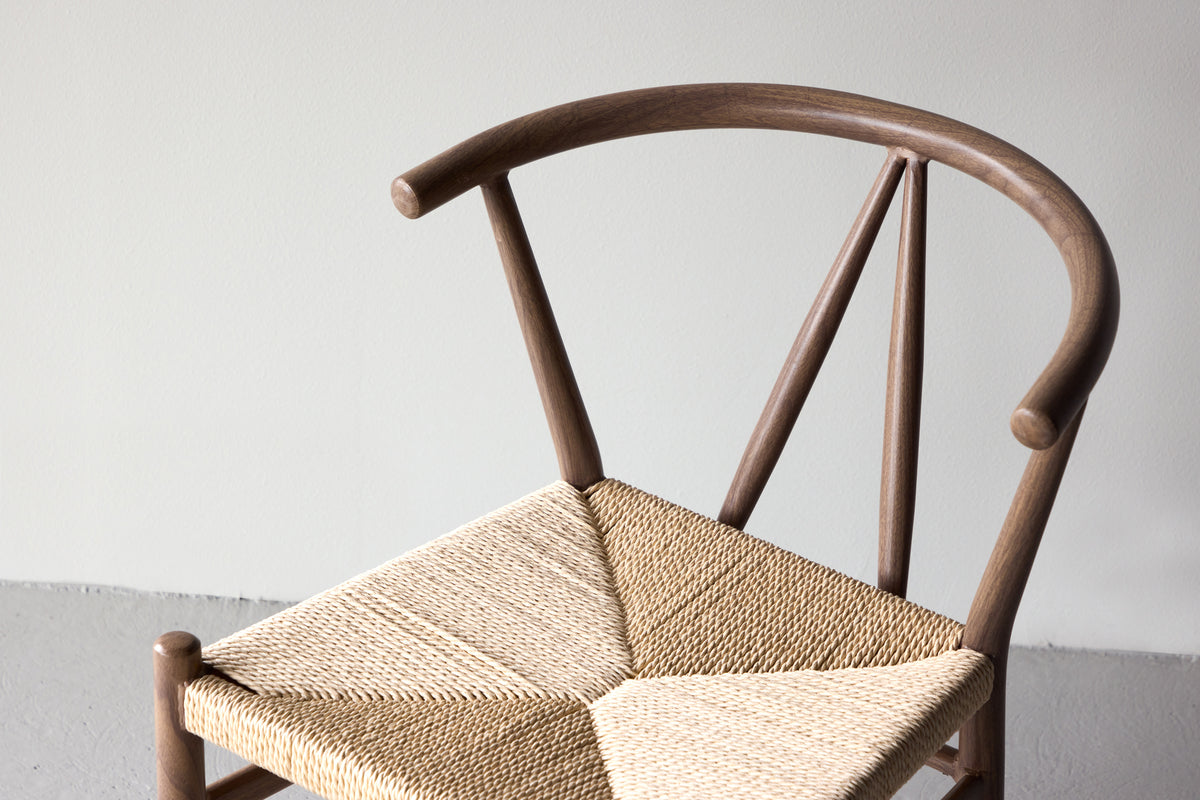 Alfons matstol, brun