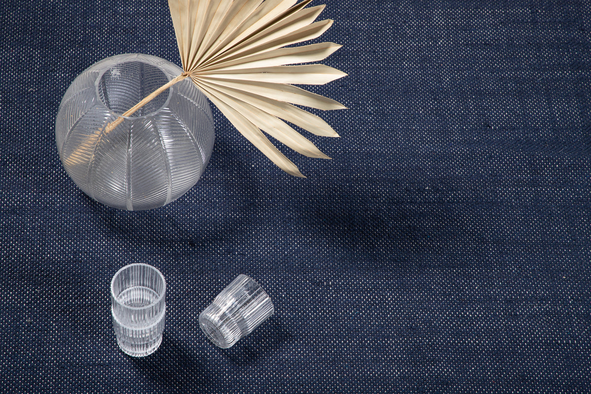 Panipat matta 240 x 170, mörkblå