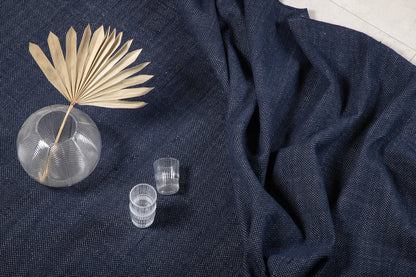 Panipat matta 240 x 170, mörkblå