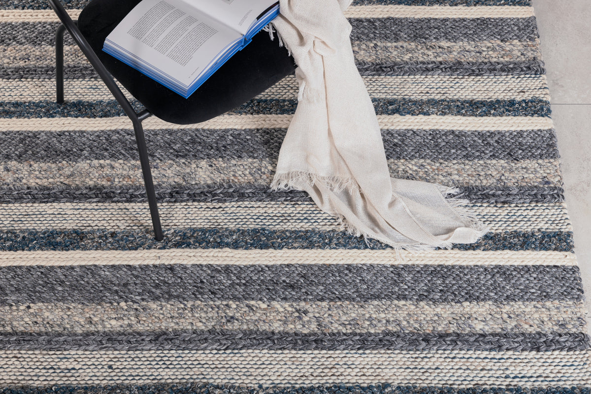 Agra matta 240 x 170, blå