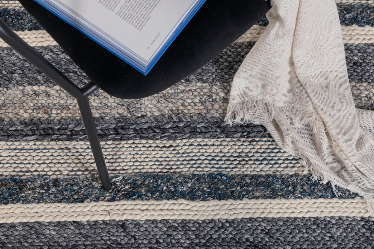 Agra matta 240 x 170, blå