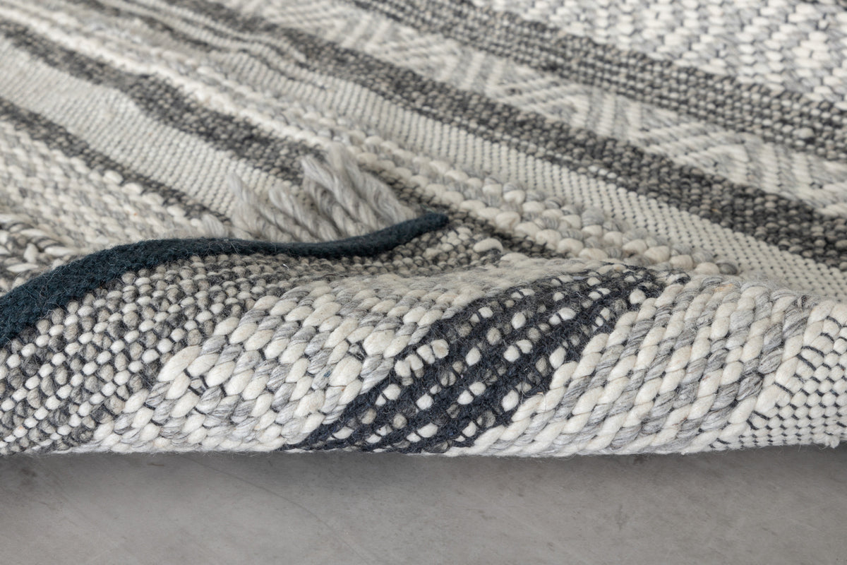 Alwar matta 240 x 170, mörkgrå