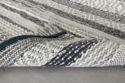 Alwar matta 240 x 170, mörkgrå