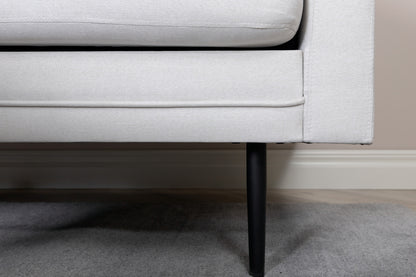 Boom soffa, ljusbeige/vit
