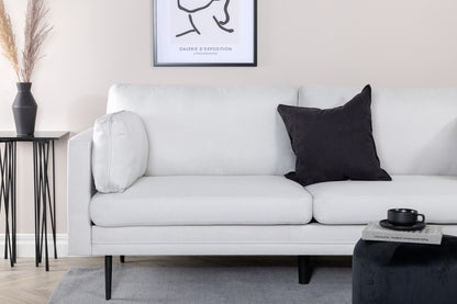 Boom soffa, ljusbeige/vit