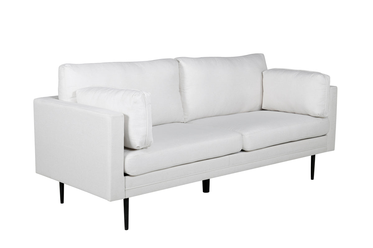 Boom soffa, ljusbeige/vit
