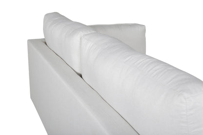 Boom soffa, ljusbeige/vit