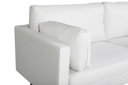 Boom soffa, ljusbeige/vit