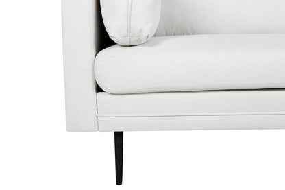 Boom soffa, ljusbeige/vit