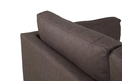 Boom soffa, brun