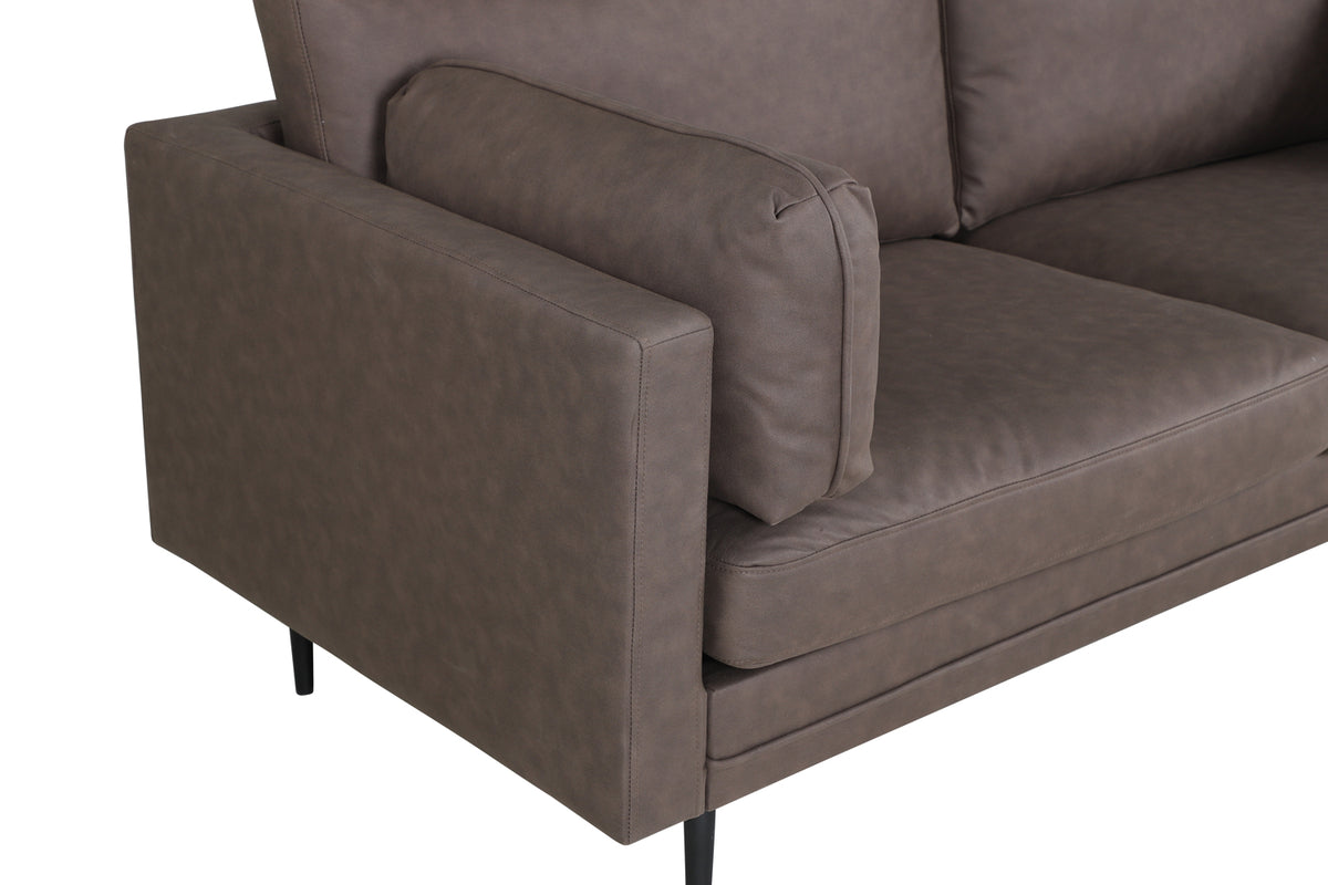 Boom soffa, brun