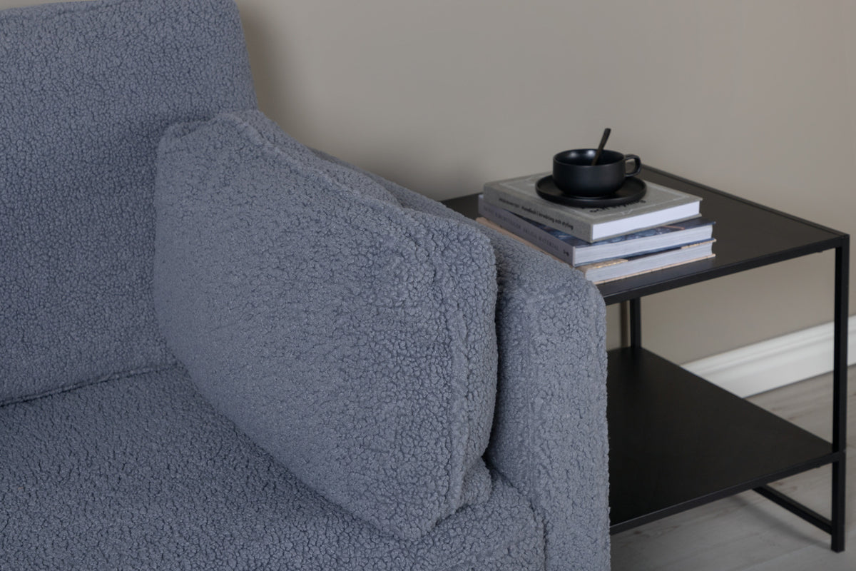 Boom fåtölj, mörkgrå