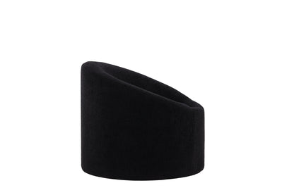 Warren fåtölj, svart