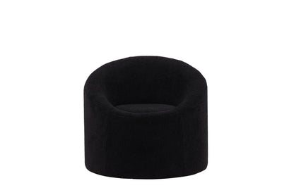 Warren fåtölj, svart